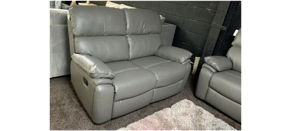 Valencia Leather Recliner Sofa 3+2 Seater-with Cupholders/Bluetooth/Wireless