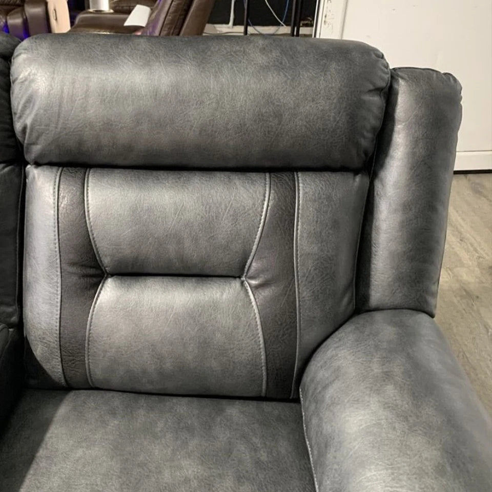Nova Electric Recliner 3+2 seater Sofa-3 and 2 seater-Leather Sofa (3+2 Seater)