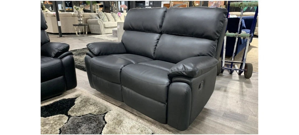Valencia Leather Recliner Sofa 3+2 Seater-with Cupholders/Bluetooth/Wireless