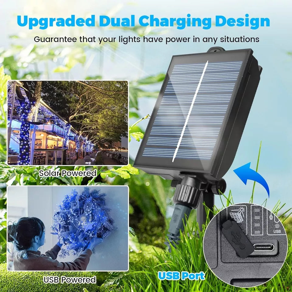 Solar Curtain Lights