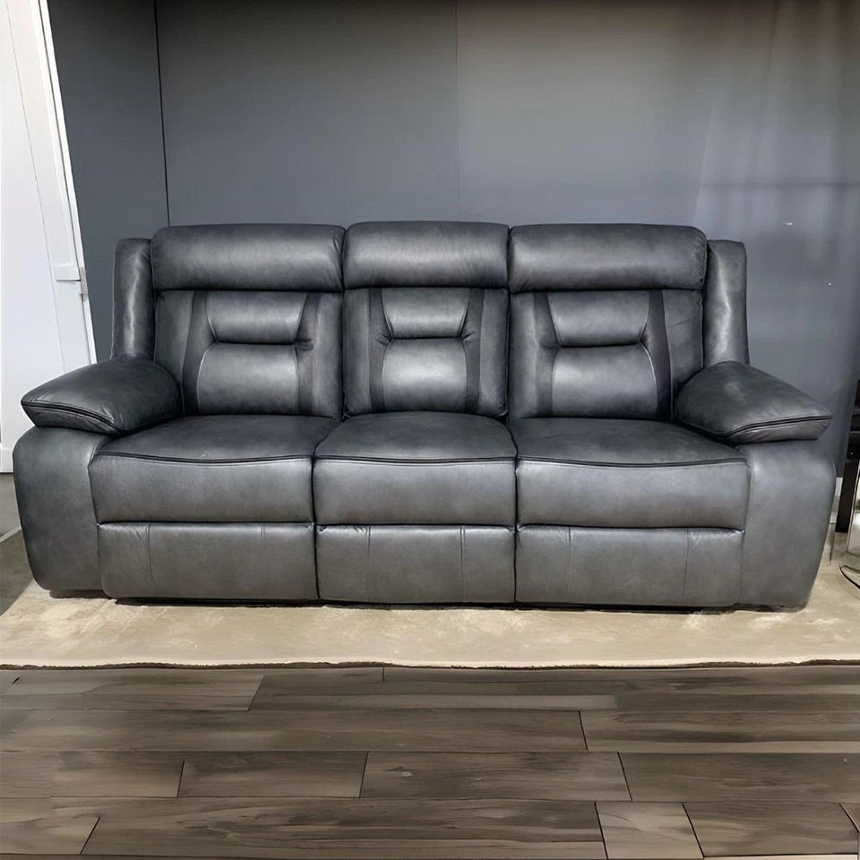 Nova Electric Recliner 3+2 seater Sofa-3 and 2 seater-Leather Sofa (3+2 Seater)