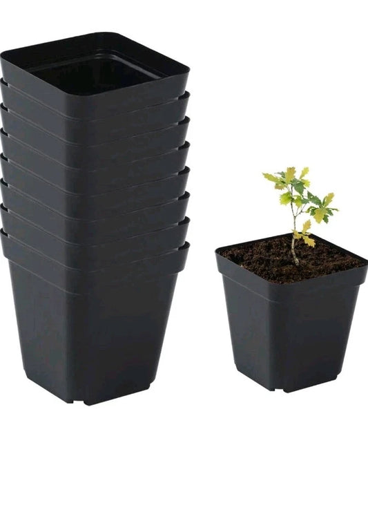 20 Pcs square plant pots