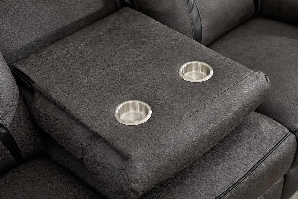 Generic Electric Recliner 3+2 seater Sofa-3 and 2 seater-Leather Sofa 3+2 Seater