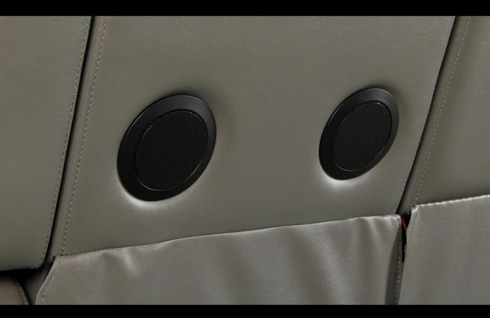 Valencia Leather Recliner Sofa 3+2 Seater-with Cupholders/Bluetooth/Wireless